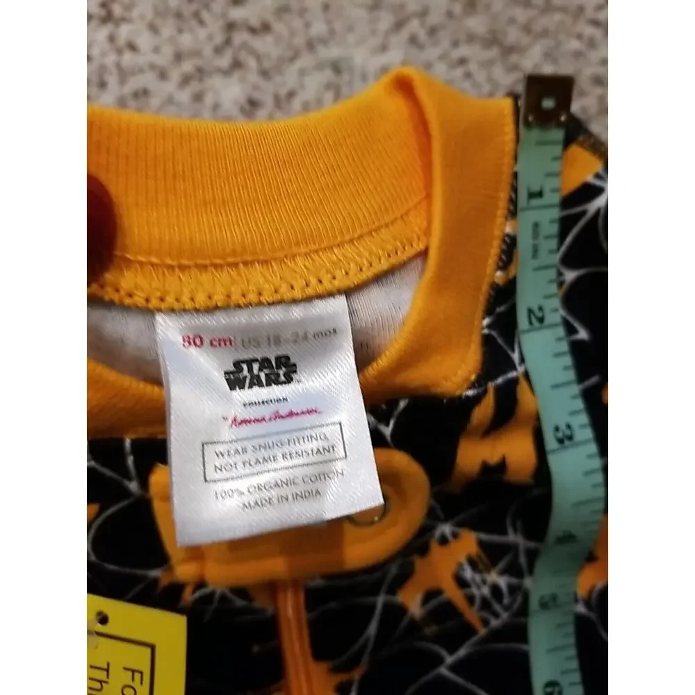 NOP Hanna Andersson Baby‎ Toddler Star Wars Halloween Sleeper Size 18-24M 80CM